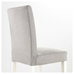 Фото1.Кресло белый, Orrsta светло-серый HENRIKSDAL IKEA 191.903.40